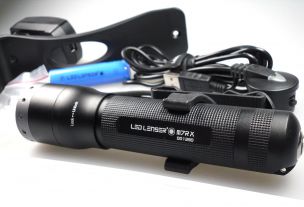 Фонарь светодиодный LED Lenser M7RX, 600 лм., аккумулятор, 8307-RX