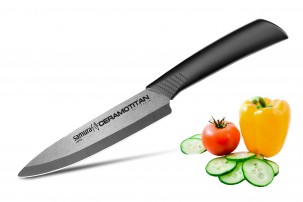 Нож универсальный Samura Ceramotitan SCT-0021M 125 мм матовый