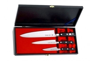 Набор из 3 кухонных ножей Tojiro Gift DP-Giftset-A
