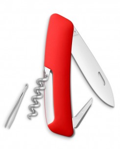 Складной нож Swiza D01 Red 75 мм