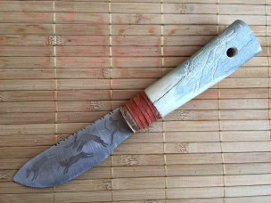 Нож-индеец охотничий Олень Мастерская Алексеевских FE008 110 мм