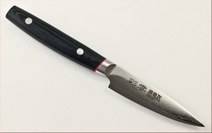 Нож для чистки овощей Kanetsugu Saiun Damascus 9000 90 мм