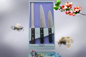 Набор из 3 кухонных ножей Tojiro Gift FG-82