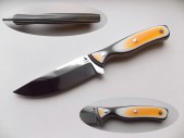Нож охотничий Фиеста Гусев Р.Н. тигровая рукоять ГР-ФИХ12 100 мм