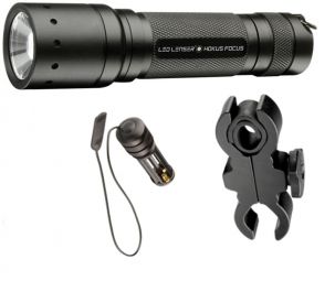 Набор для охотников LED Lenser Hokus-Focus Set (фонарь, чехол, выносная кнопка, крепление) LL1061