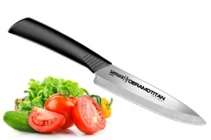 Нож универсальный Samura Ceramotitan SCT-0021 125 мм глянцевый
