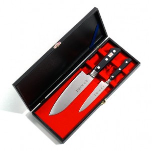 Набор из 2 кухонных ножей Tojiro Gift DP-Gifset-C в подарочной коробке