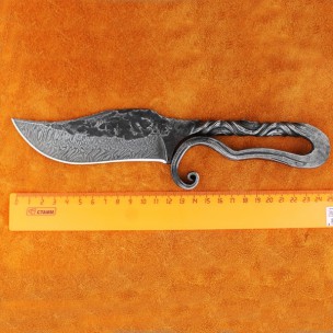 Нож Эксклюзив-2 Атака дамаск 120 мм KA0110