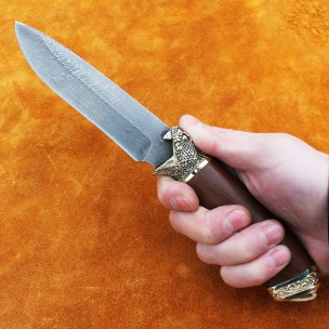 Нож охотничий Лань Атака KA510D 145 мм