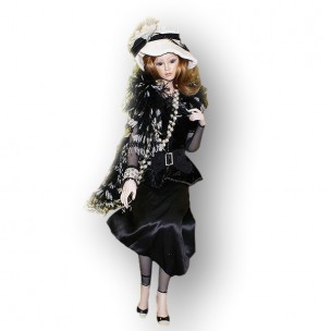 Фарфоровая кукла Габриэлла Marigio 87 см FD1329