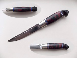 Нож финка Бордо Никитин С.Н. сталь Д2 NS0202 120 мм