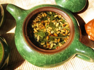 Зеленый японский чай Генмайча с добавлением Матча 100 г