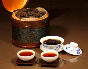 Шу Пуэр «Лао Ча Тоу» Чайные Головы 2 года 100 г