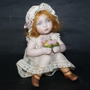 Фарфоровая кукла Фиорелла Marigio 21 см FD617-701