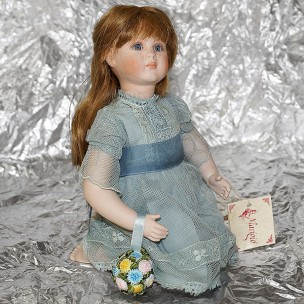Фарфоровая кукла Мила Marigio 21 см FD1072