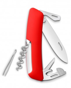 Складной нож Swiza D03 Red 75 мм