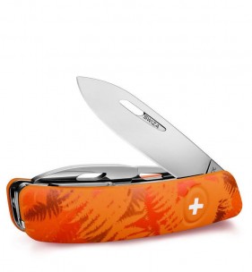 Складной нож Swiza C03 филикс, оранжевый 75 мм
