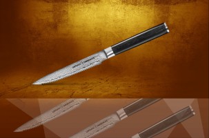 Нож для томатов Samura Damascus SD-0071/16 120 мм