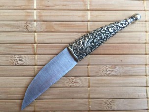 Нож шейник Мерзавчик Мастерская Алексеевских FE014 65 мм