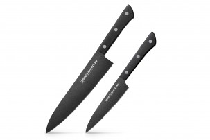 Набор ножей Samura Shadow SH-0210/16 шеф-нож 208 мм и овощной нож 120 мм