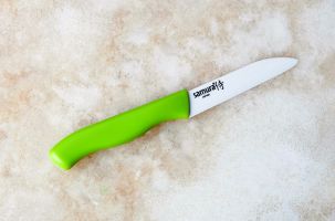 Нож керамический фрутоножик Samura Eco-Ceramic SC-0011GRN