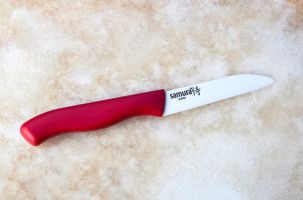 Нож керамический фрутоножик Samura Eco-Ceramic SC-0011RED