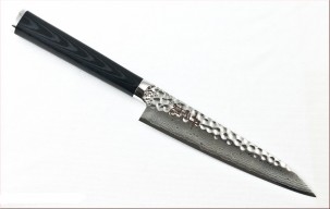 Нож универсальный RyuSen Hammered Damaskus RYS-84 135 мм