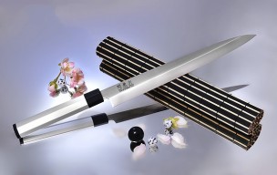 Нож Янагиба Kanetsugu HOCHO Aluminium 8023 270 мм
