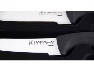 Набор из 4 керамических ножей Hatamoto Premium HM08W4-A