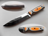Нож охотничий Пацифист Гусев Р.Н. тигровая рукоять G10 ГР-ПХ12 150 мм