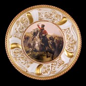 Декоративная тарелка на стену "1812 год" Ahura d 360 мм AR1512F