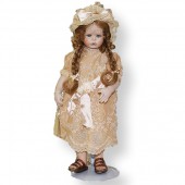 Фарфоровая кукла Симонетта Marigio 39 см FD1289