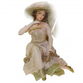 Фарфоровая кукла Жюли Marigio 90 см FD1261