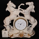 Часы Кони Porcellane Principe 402BO