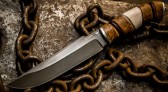 Нож охотничий Скорпион Булат Ножевой Двор ND003 173 мм