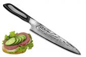 Нож шеф Tojiro Flash Damascus FF-CH210 210 мм